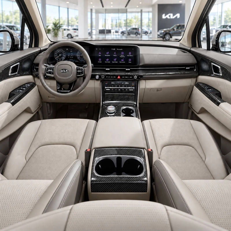 Kia Carnival 2021 – Designer Trim – Complete interieurset