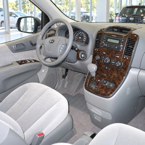Kia Carnival 2005-2014 3D Cockpit Dekor Interieurleisten Set 26-teilig
