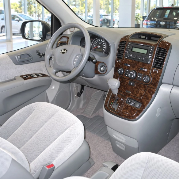 Kia Carnival 2005-2014 kit décoration intérieure tableau de bord 26 pièces