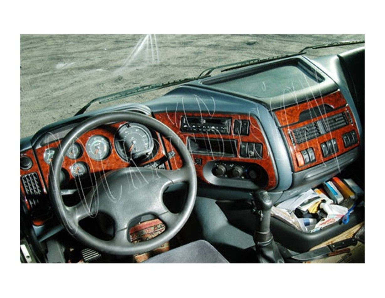 Daf 95 XF 04.1997 3D Inleg dashboard Interieurset aansluitend en pasgemaakt op he 12 -Teile