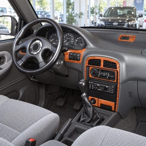 Kia Sportage 1994-1999 kit rivestimento cruscotto e interni 3D 19 pezzi