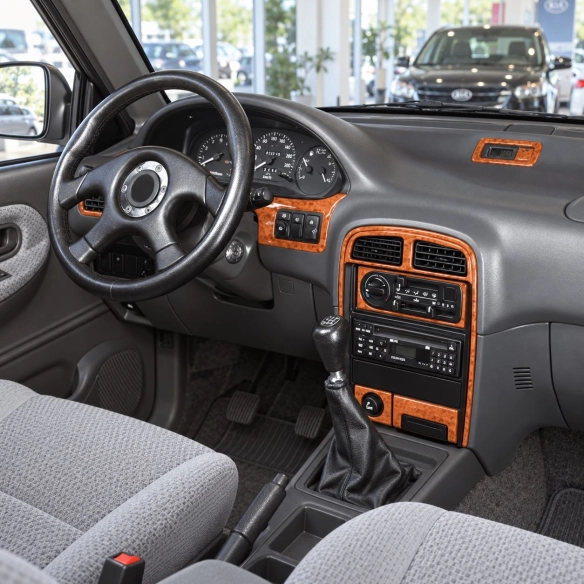 Kia Sportage 1994-1999 3D Interior Dashboard Trim Kit Dash Trim Dekor 19-Parts