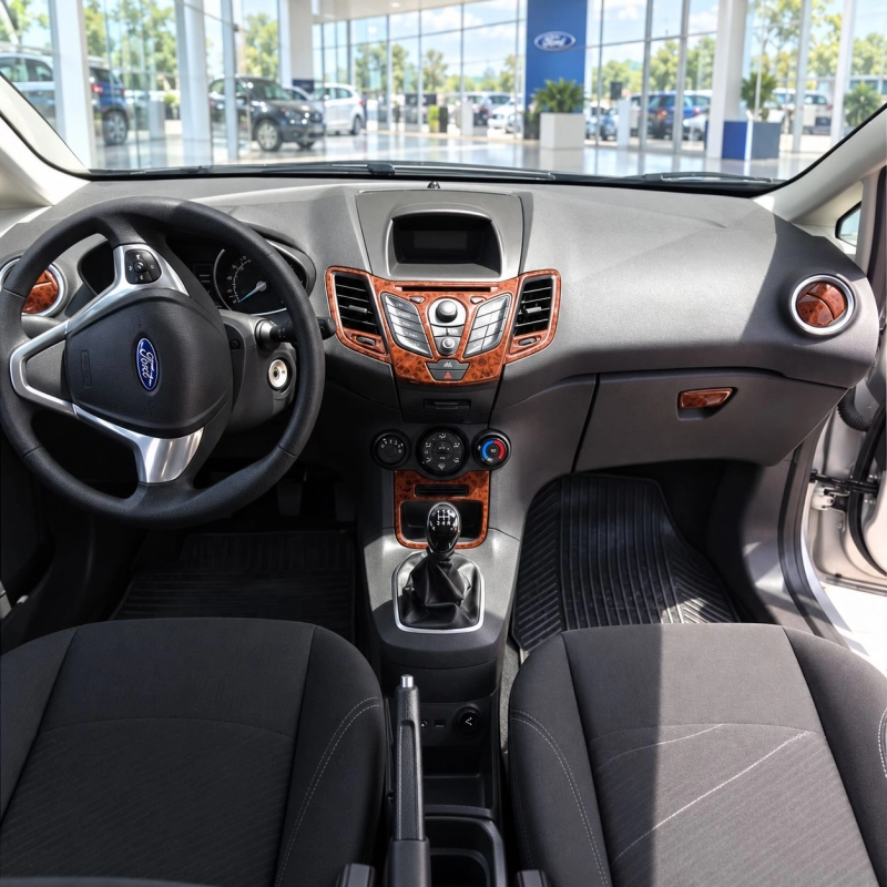 Ford Fiesta 2010-2017 3D kit décoration intérieure tableau de bord 20 pièces