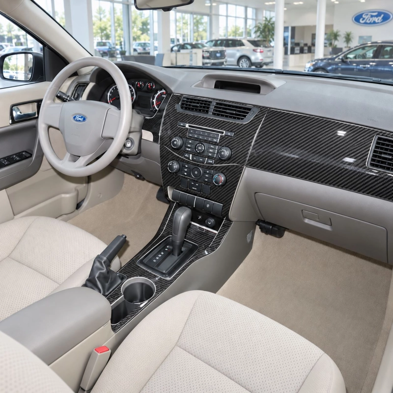 Ford Focus 2008-2011 Full Set, 3 and 5 Doors interieur dashboard decoratieset dashboard decor