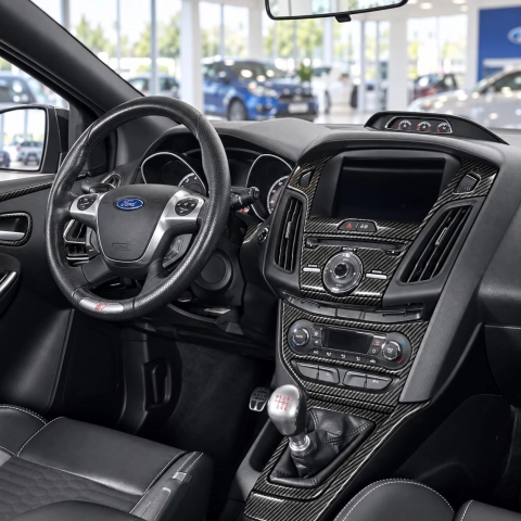 Ford Focus 2015-2017 kit rivestimento cruscotto e interni 3D 16 pezzi 2