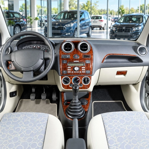 Ford Fusion 2005-2010 3D kit décoration intérieure tableau de bord 9 pièces