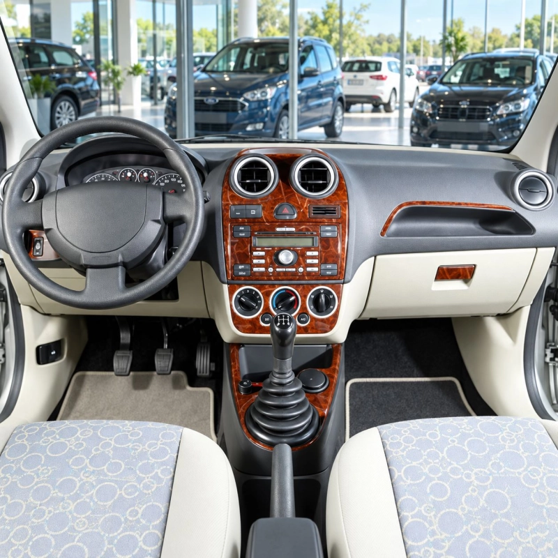 Ford Fusion 2005-2010 3D kit décoration intérieure tableau de bord 9 pièces