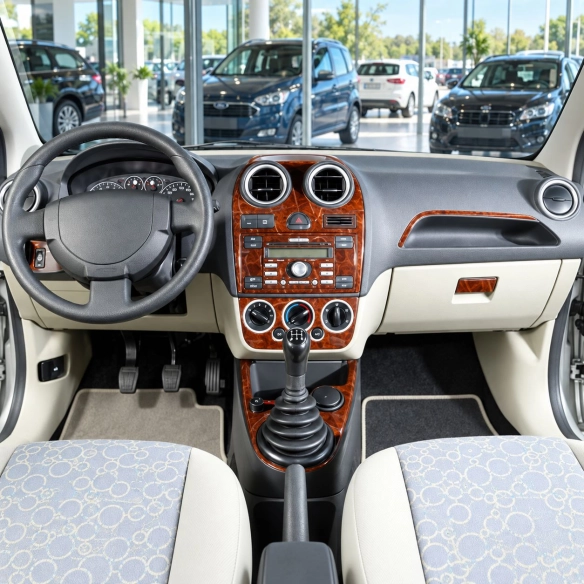 Ford Fusion 2005-2010 3D kit décoration intérieure tableau de bord 9 pièces