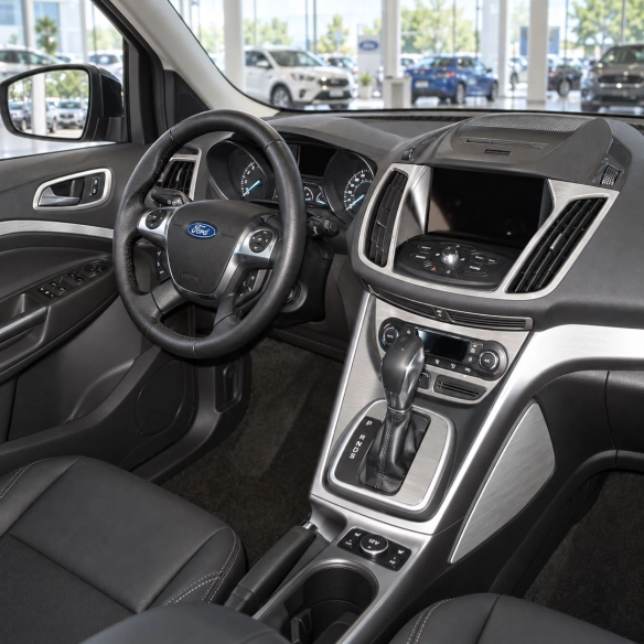 Ford Kuga 2013-UP Full Set, With NAVI Interior Dashboard Trim Kit Dash Trim Dekor