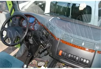Daf CF 03.01-12.11 3D Decor de carlinga su interior del coche 16-Partes