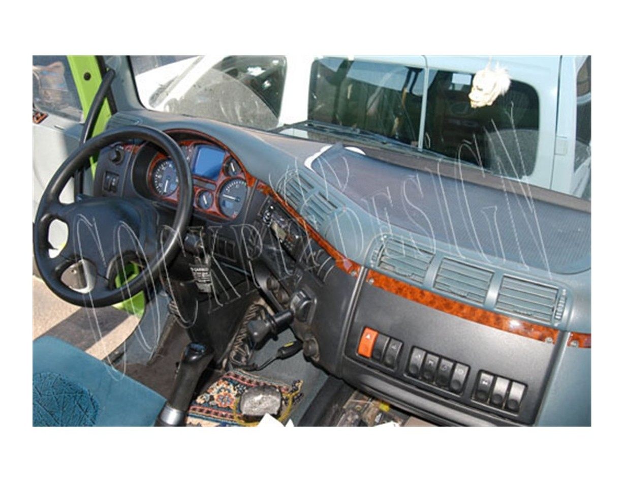 Daf CF 03.01 - 12.11 3D Inleg dashboard Interieurset aansluitend en pasgemaakt op he 16 -Teile