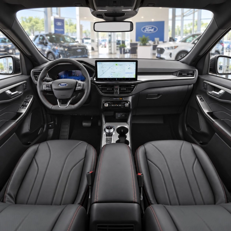Ford Kuga III 2019-Actualidad kit de molduras interiores para salpicadero 28 piezas