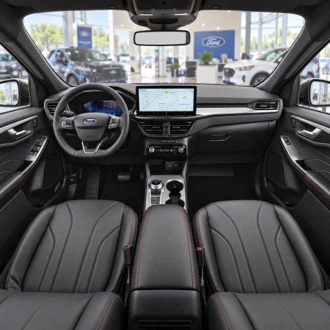 Ford Kuga III 2019-in poi kit rivestimento cruscotto e interni 3D 8 pezzi