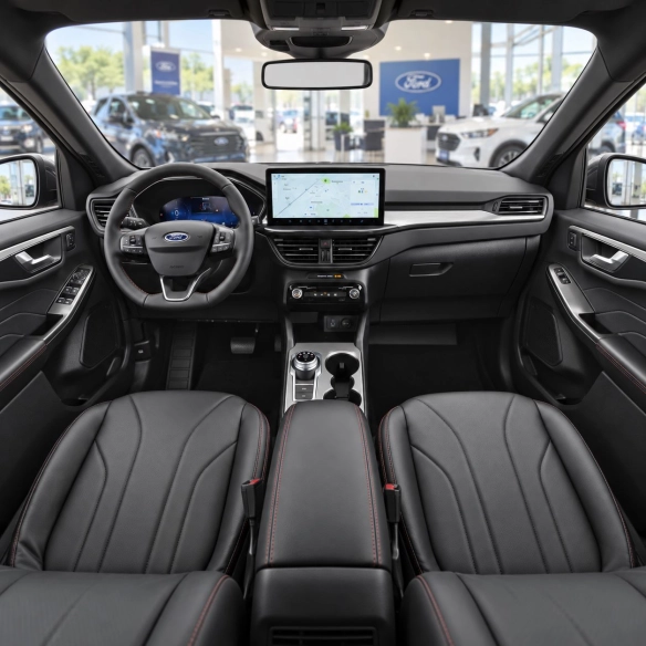 Ford Kuga III 2019-in poi kit rivestimento cruscotto e interni 3D 8 pezzi