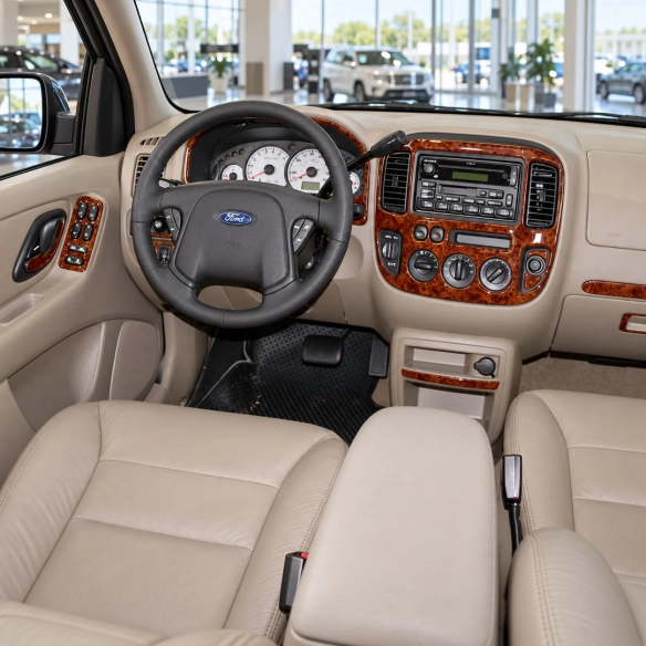 Ford Maverick II 2000-2005 3D Cockpit Dekor Interieurleisten Set 16-teilig