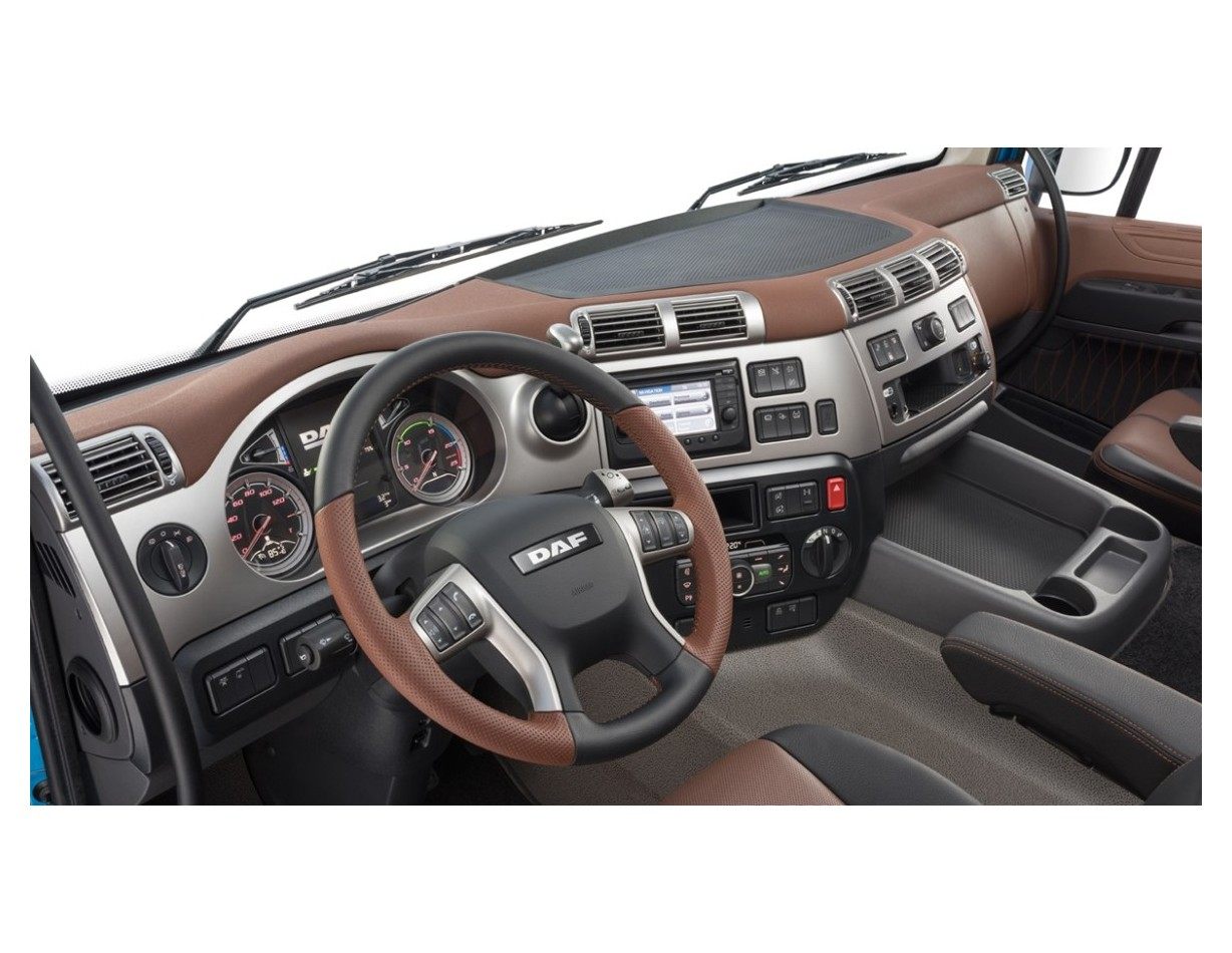 Daf CF 2014 3D Inleg dashboard Interieurset aansluitend en pasgemaakt op he -Teile