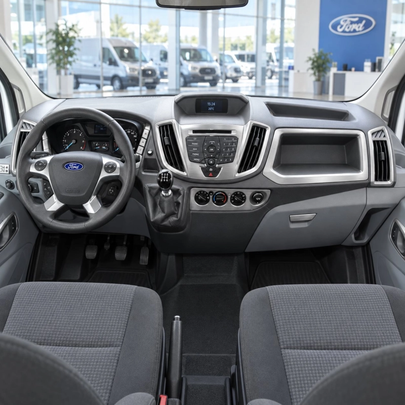 Ford Transit 2014-heute 3D Cockpit Dekor Interieurleisten Set 23-teilig