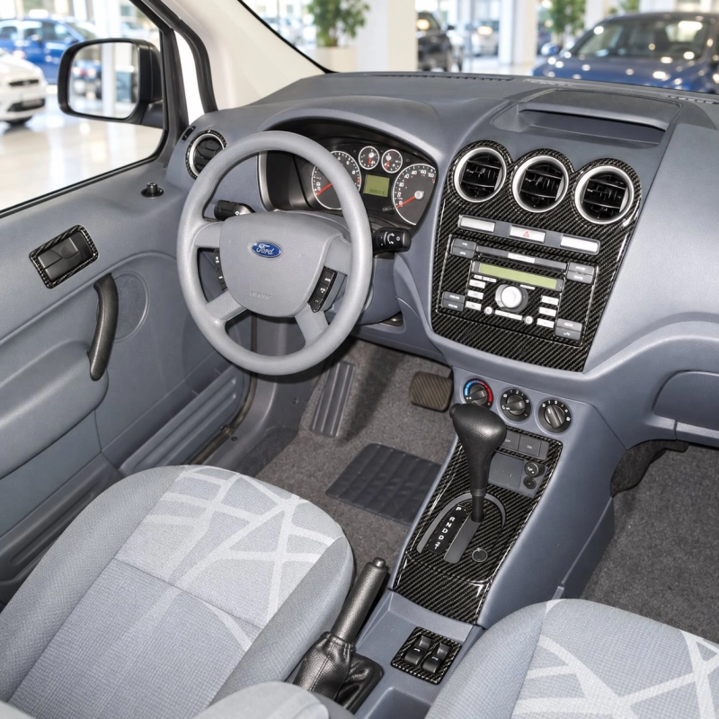 Ford Connect 2009-2014 3D interieur dashboard decoratieset dashboard decor 8-delen