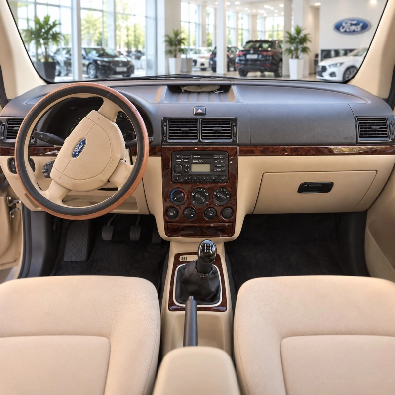 Ford Connect GLX 2002-2006 3D interieur dashboard decoratieset dashboard decor 21-delen