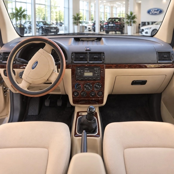 Ford Connect GLX 2002-2006 3D interieur dashboard decoratieset dashboard decor 21-delen