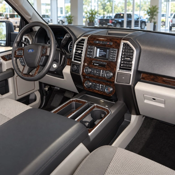 Ford F-150 SuperCab 2018-2020 interieur dashboard decoratieset dashboard decor 39 delen