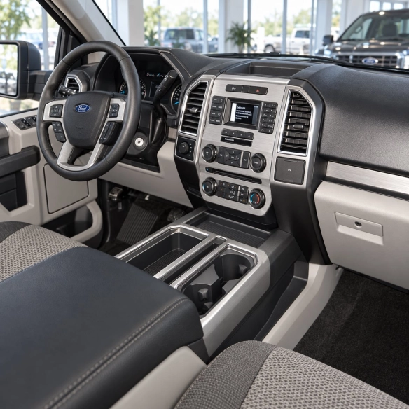 Ford F-150 SuperCab 2018-2020 kit de molduras interiores para salpicadero 39 piezas