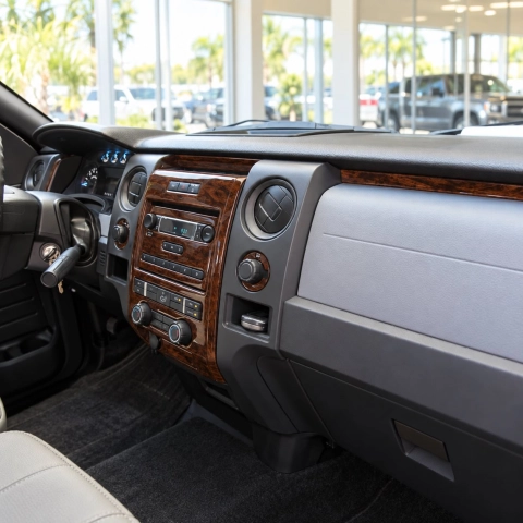 Ford F-150 2013-UP Full Set, Separated driver seats Interior Dashboard Trim Kit Dash Trim Dekor