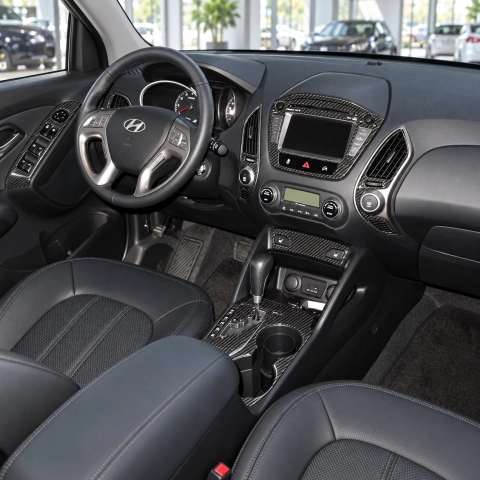 Hyundai Tucson 2014-2015 set completo; senza navigatore; GLS Model kit rivestimento cruscotto e interni 3D