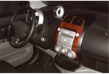 Daihatsu Sirion 01.2005 3D Decor de carlinga su interior del coche 3-Partes