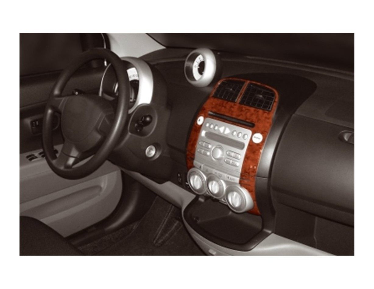Daihatsu Sirion 01.2005 3M 3D Interior Dashboard Trim Kit Dash Trim Dekor 3-Parts
