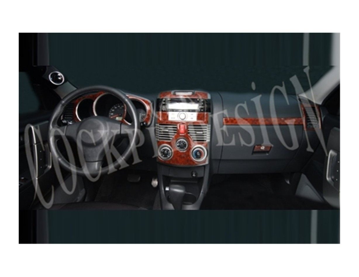 Daihatsu Terios 09.2006 Kit Rivestimento Cruscotto all'interno del veicolo Cruscotti personalizzati 10-Decori