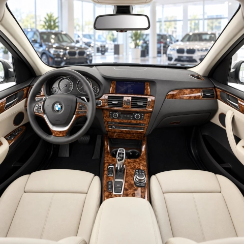 BMW X3 F25 2010-2017 3D Cockpit Dekor Interieurleisten Set 67-teilig