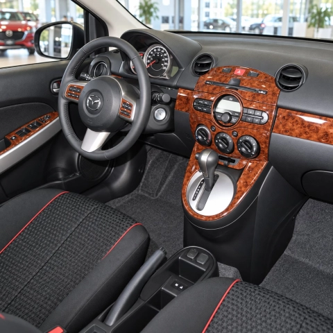 Mazda Mazda 2 2011-UP Full Set Interior Dashboard Trim Kit Dash Trim Dekor