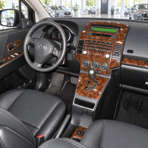 Mazda Mazda5 2008-UP Full Set, Without NAVI Interior Dashboard Trim Kit Dash Trim Dekor
