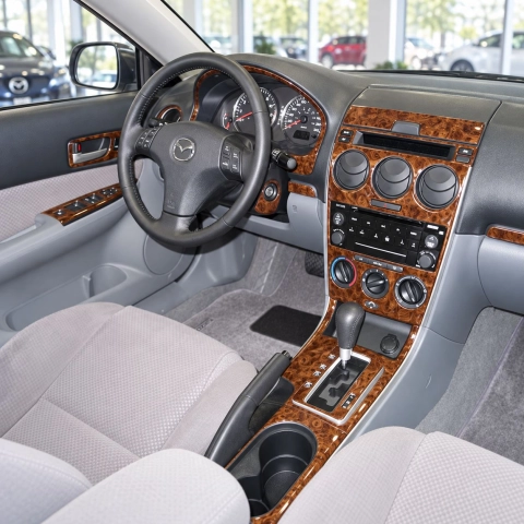 Mazda MAzda6 2006-2008 senza navigatore kit rivestimento cruscotto e interni 3D
