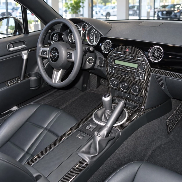 Mazda Miata 2006-2008 Full Set Interior Dashboard Trim Kit Dash Trim Dekor