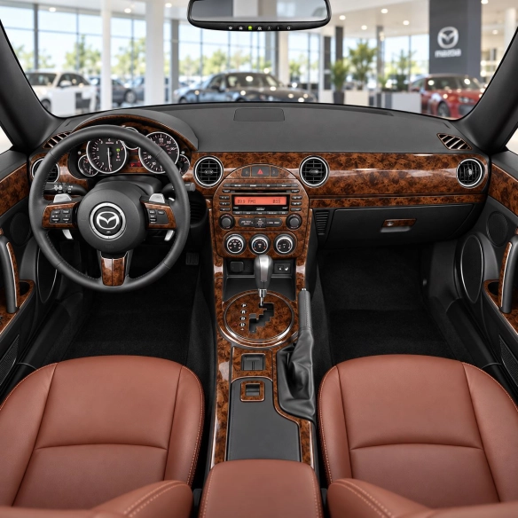 Mazda MX-5 Miata NC Mk3 2009-2015 3D Cockpit Dekor Interieurleisten Set 40-teilig