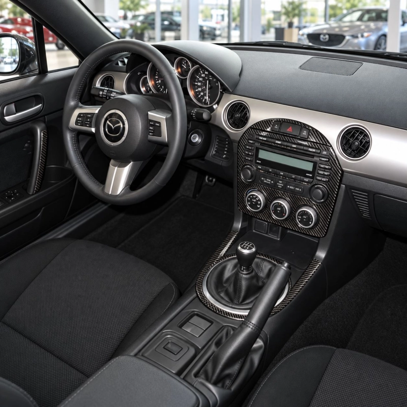 Mazda MX-5 Miata NC Mk3 2009-2015 3D Cockpit Dekor Interieurleisten Set 40-teilig