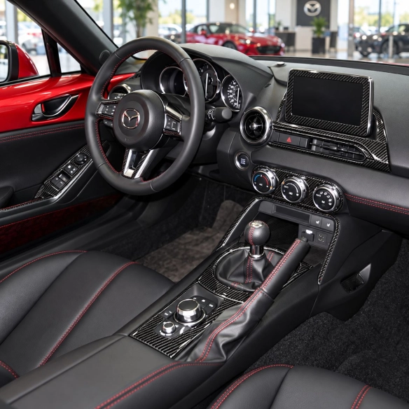 Mazda MX-5 Miata ND Mk4 2015-2020 3D Cockpit Dekor Interieurleisten Set 25-teilig