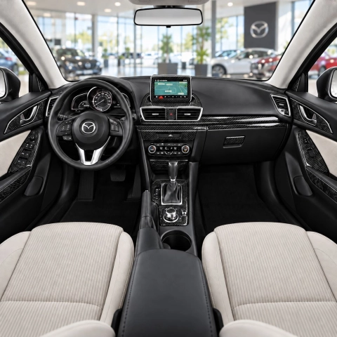 Mazda 3 2014-2018 3D Cockpit Dekor Interieurleisten Set 44-teilig