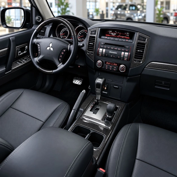 Mitsubishi Pajero 2018 – Designer Trim – Kit completo para interiores