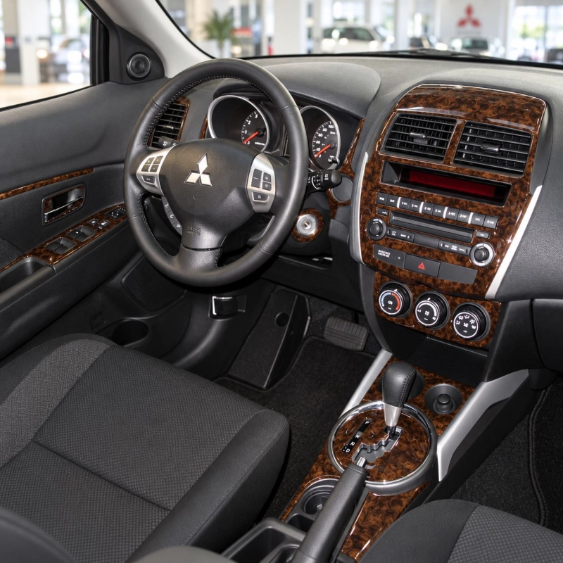 Mitsubishi ASX 2011 kit rivestimento cruscotto e interni 3D 36 pezzi