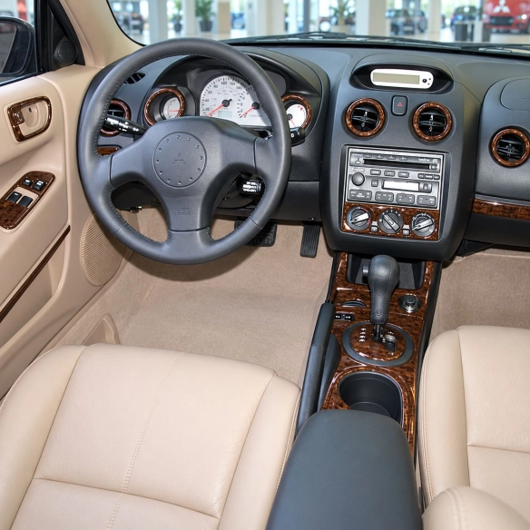 Mitsubishi Eclipse 2000-2005 set completo kit rivestimento cruscotto e interni 3D 25 pezzi
