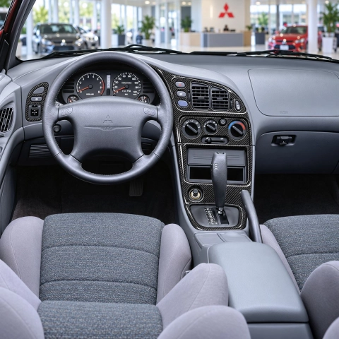 Mitsubishi Eclipse 1995-1999 Folding roof-Cabrio kit de molduras interiores para salpicadero