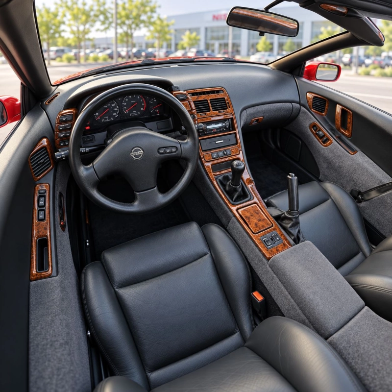 Nissan 300ZX 1990-1996 3D Cockpit Dekor Interieurleisten Set Basic Set / as shown in product diagram-teilig