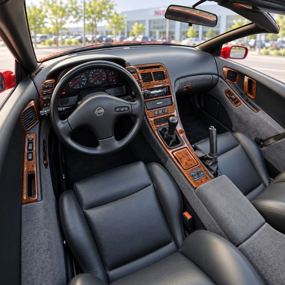 Nissan 300ZX 1990-1996 Full Set interieur dashboard decoratieset dashboard decor