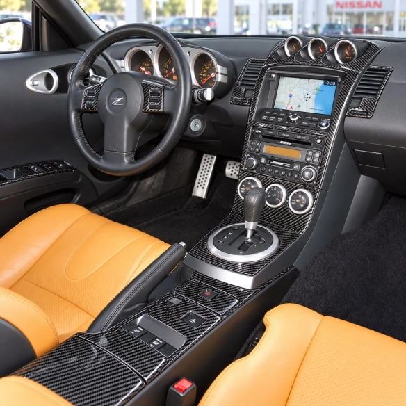 Nissan 350Z 2003-2005 3D Cockpit Dekor Interieurleisten Set 00-teilig