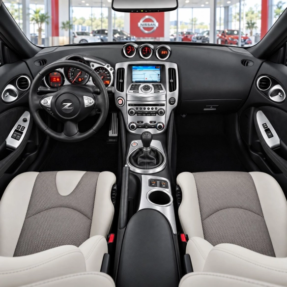 Nissan 370Z 2009 3D Cockpit Dekor Interieurleisten Set 16-teilig