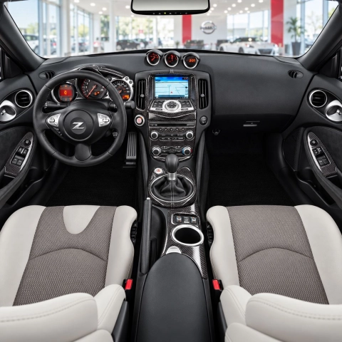 Nissan 370Z-2009 Interior Dashboard Trim Kit Dash Trim Dekor 16 Parts