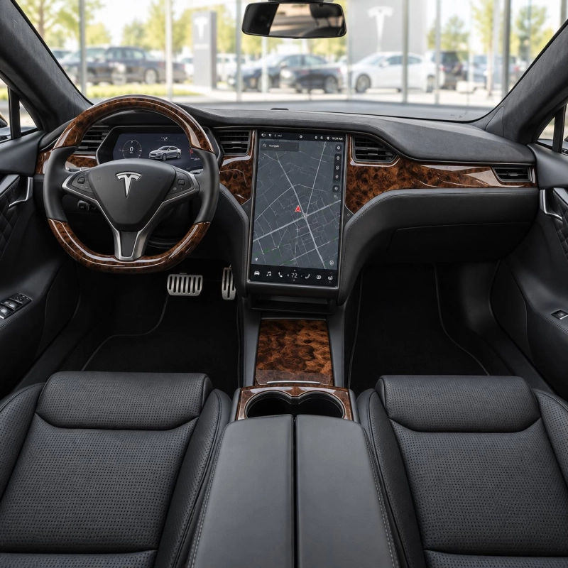 Tesla Model S 2021 Plaid – Designer Interior Trim Kit – Full Set